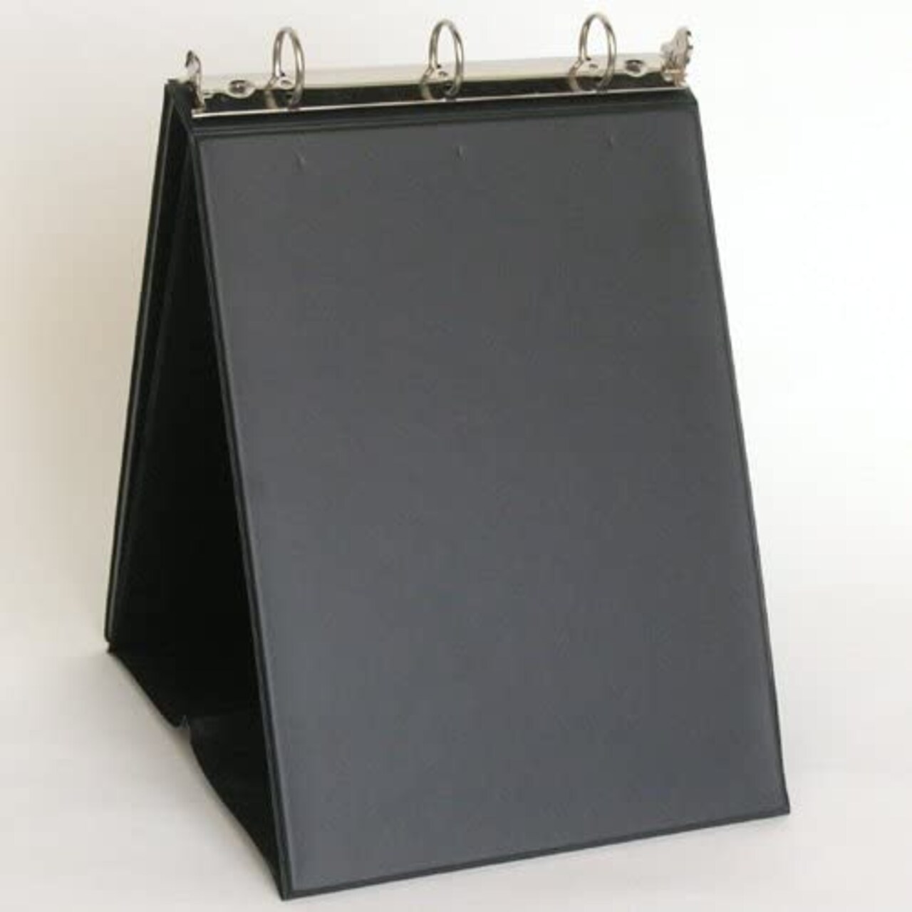 Flip Chart Easel Presentation Binder - Portrait/Vertical - Black